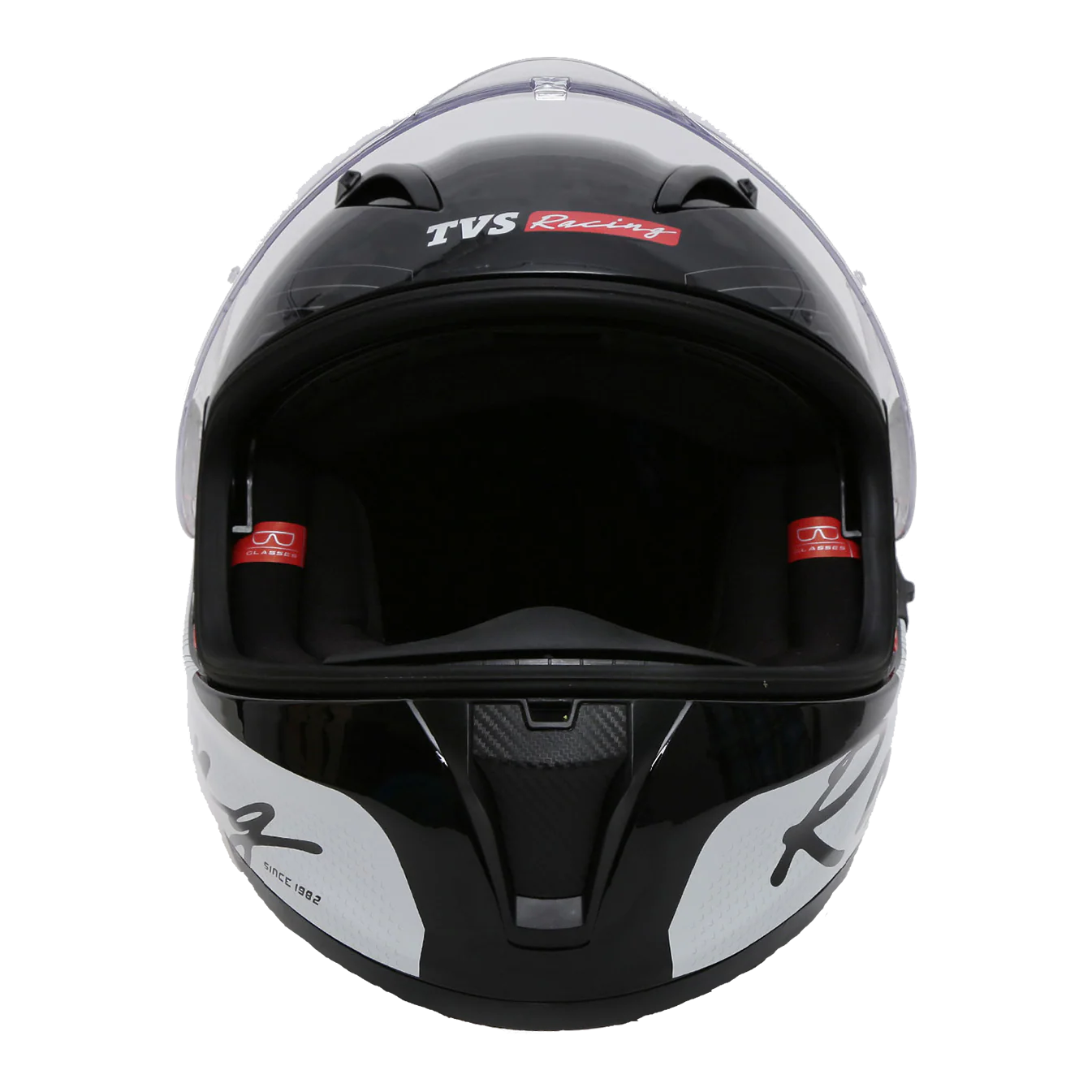 TVS Racing Helmet for Men - Anti-Fog Pin-Lock, DOT/ISI/ECE Certified Full Face Bike Helmet - Image 4